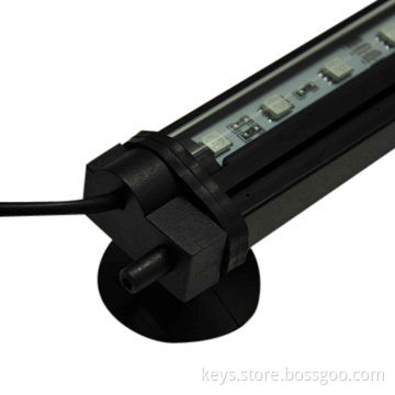 12V Remote Control + Manual Control RGB Aquarium Fish Tank Submersible Air Bubble Light in White